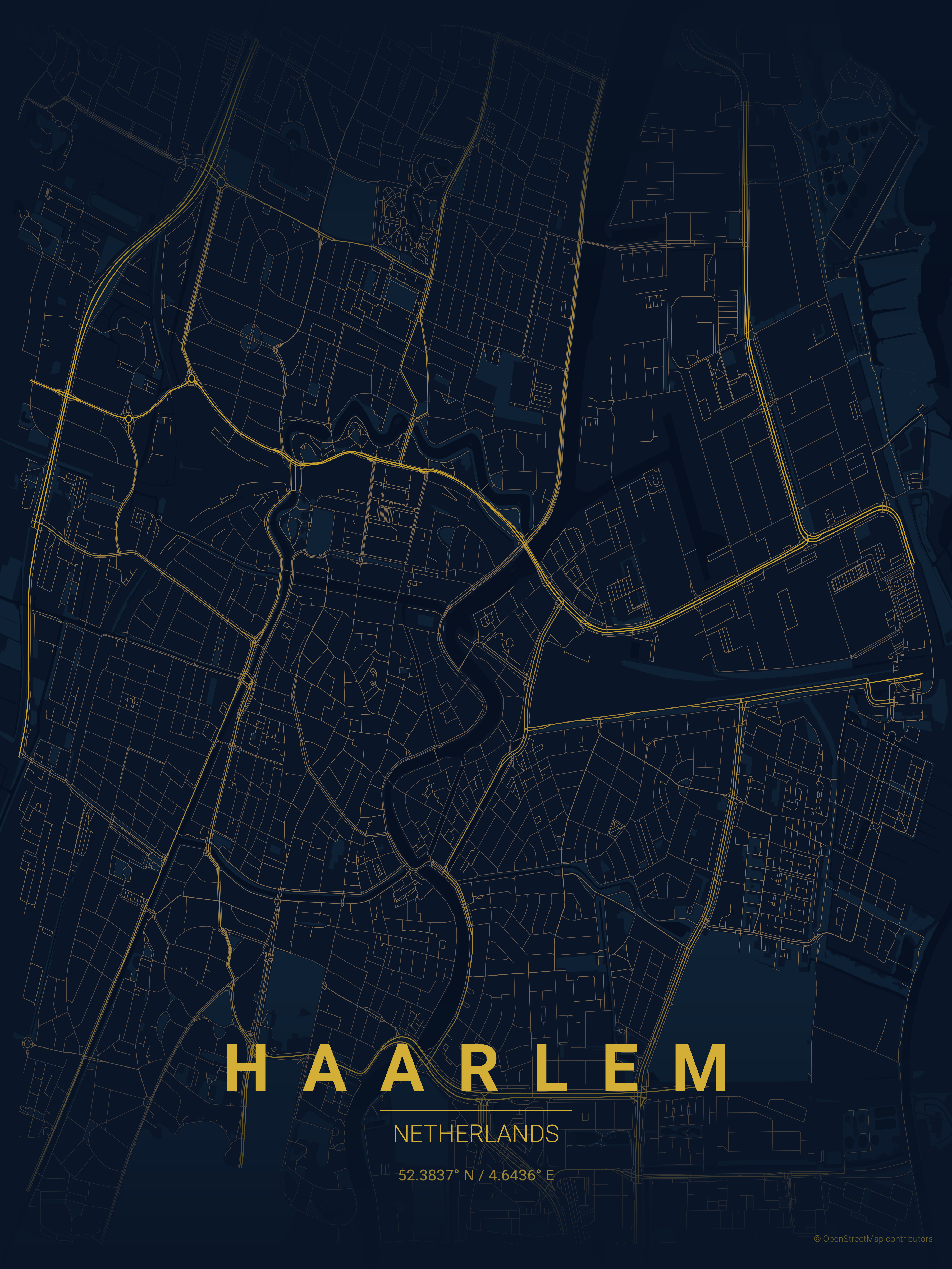 Haarlem - Midnight Blue