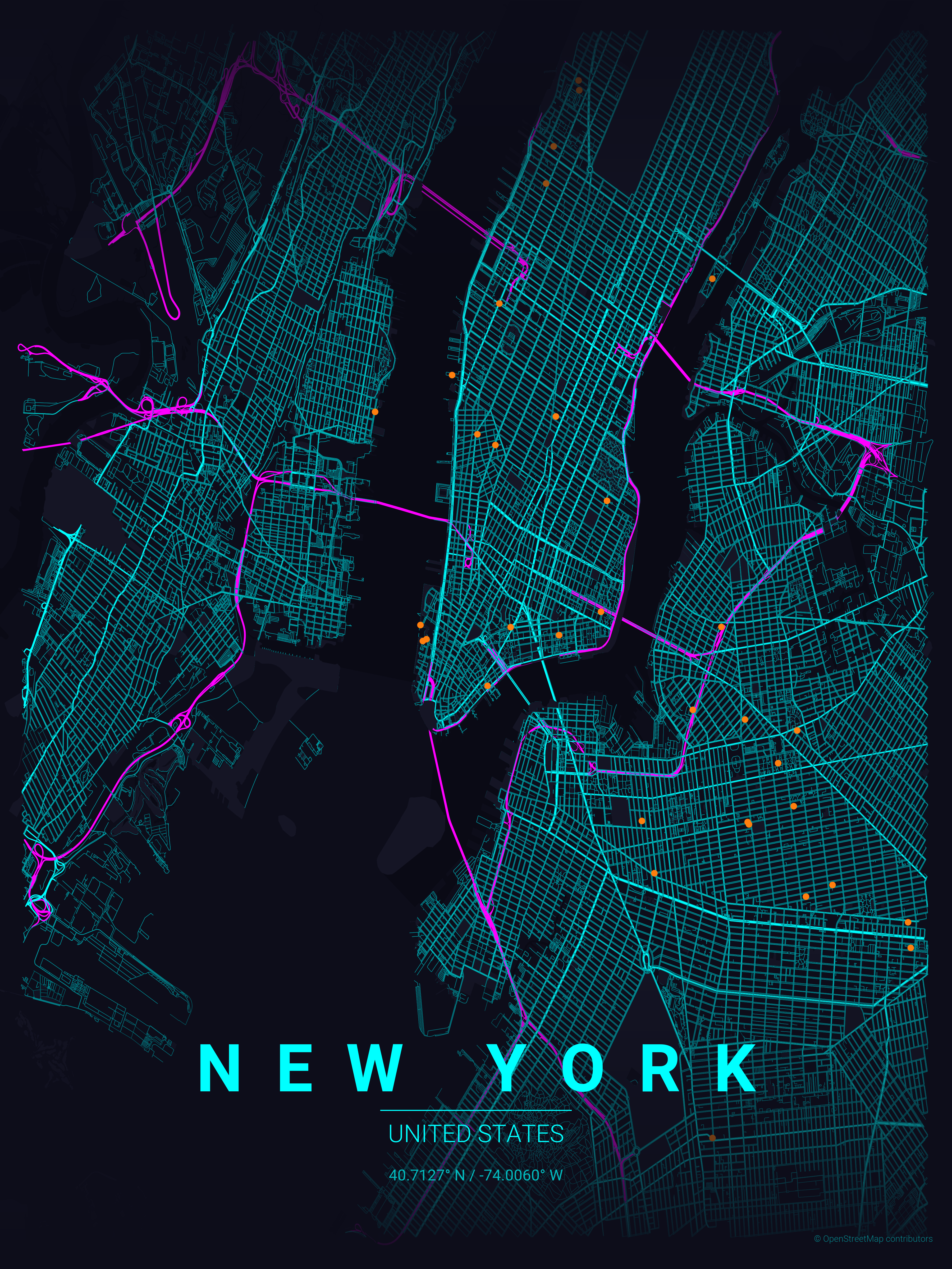 New York - Neon Cyberpunk